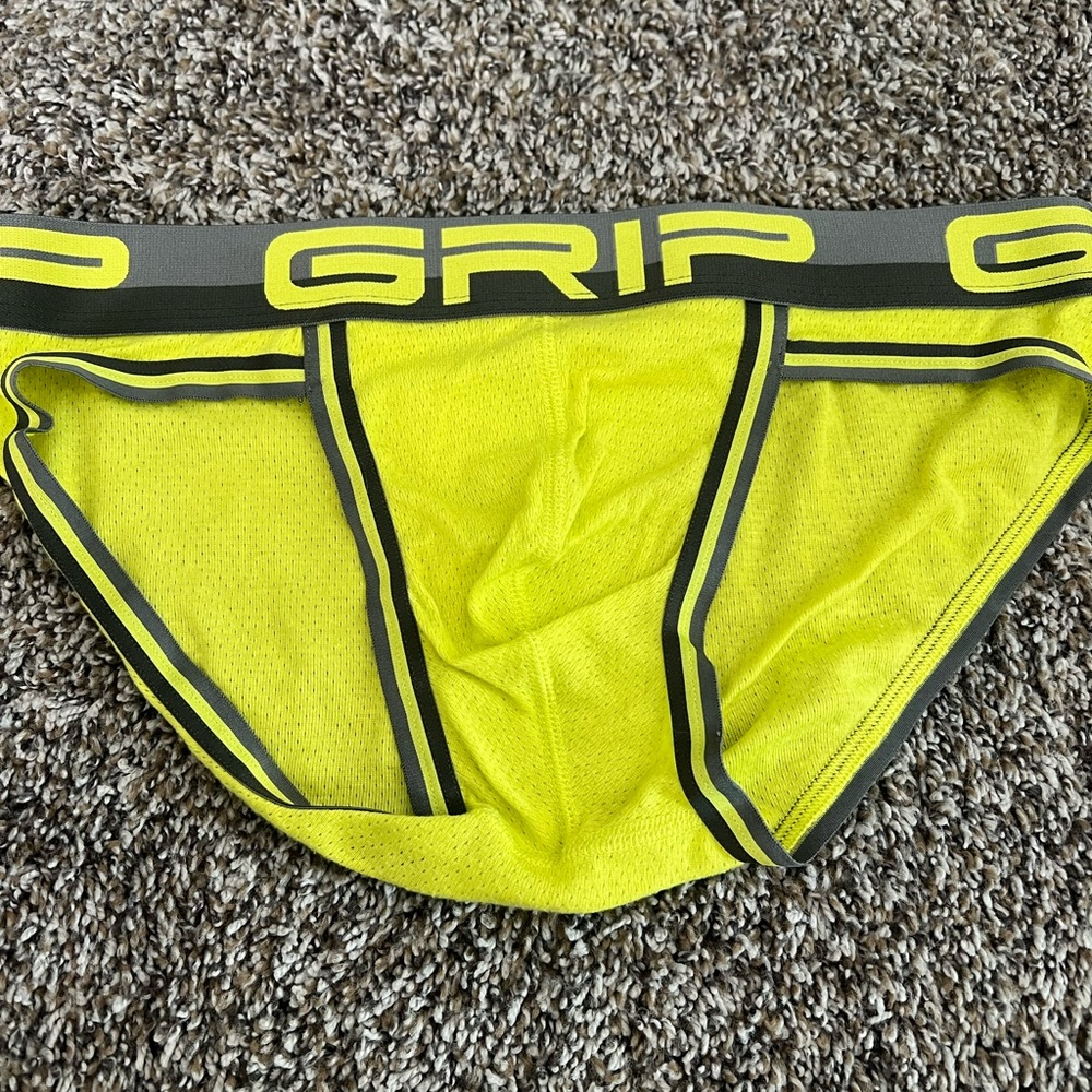 GRIP Men's Yellow Briefs